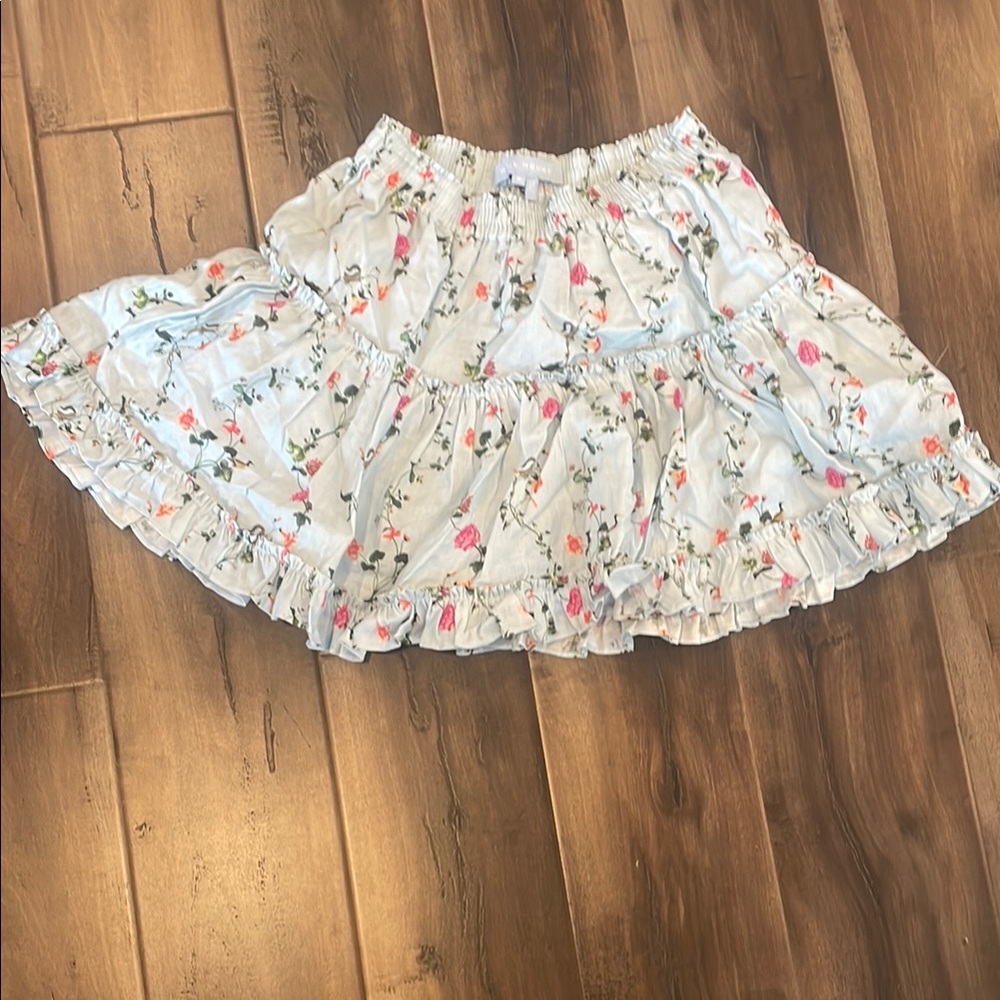 Pond floral Paz skirt